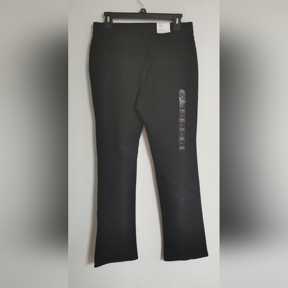 womens style & co tummy control modern boot super stretch mid rise jeans size 6 - Picture 4 of 9